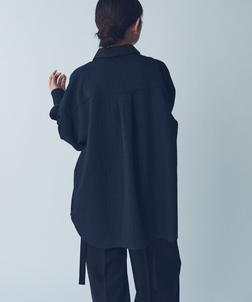 Lui's（ルイス）の「ラフネスシャツ（シャツ/ブラウス・メンズ・ブラック/ライトグレー・S/M）」の7枚目の写真