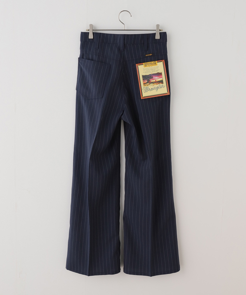JOINT WORKS(ジョイントワークス)の「Wrangler/ラングラー WRANCHER WIDE(スラックス・レディース・ネイビー/グレー・SMALL/X-SMALL)」の3枚目の写真