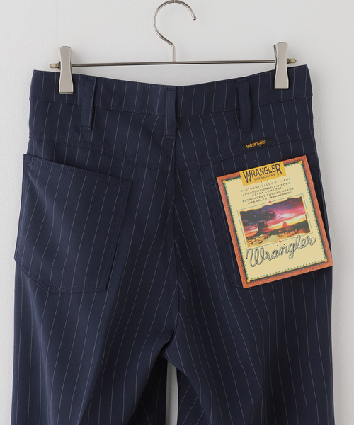 JOINT WORKS(ジョイントワークス)の「Wrangler/ラングラー WRANCHER WIDE(スラックス・レディース・ネイビー/グレー・SMALL/X-SMALL)」の6枚目の写真