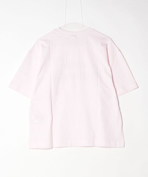 NEW BALANCE(ニューバランス)の「ジャージグラフィックTシャツ(Tシャツ/カットソー・レディース・ホワイト/ライトピンク/ブラック・X-LARGE/LARGE/MEDIUM/SMALL)」の4枚目の写真