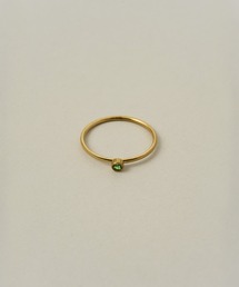 VATSURICA（バツリカ）の「〈LOINE〉金属アレルギー対応   サージカルステンレス   誕生石カラー スリム リング（リング）」