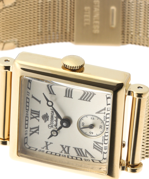 HIROB（ヒロブ）の「Rosemont  N011-YWR MT1（アナログ腕時計・レディース・ゴールド・FREE）」の3枚目の写真