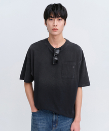 denim oversized t-shirt black
