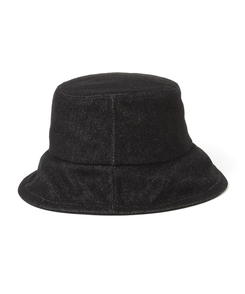 studio CLIP（スタディオクリップ）の「【UV/抗菌防臭】アソートワイヤー入りハット（ハット・レディース・ベージュ/ブラック・FREE）」の4枚目の写真