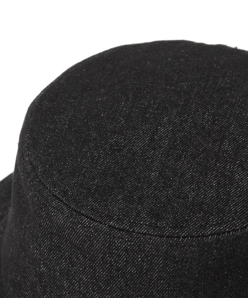 studio CLIP（スタディオクリップ）の「【UV/抗菌防臭】アソートワイヤー入りハット（ハット・レディース・ベージュ/ブラック・FREE）」の8枚目の写真