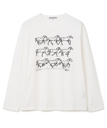 Millo Archive（ミロ アーカイブ）の「2026 メモラブルホース ロングスリーブ [ホワイト]（Tシャツ/カットソー）」
