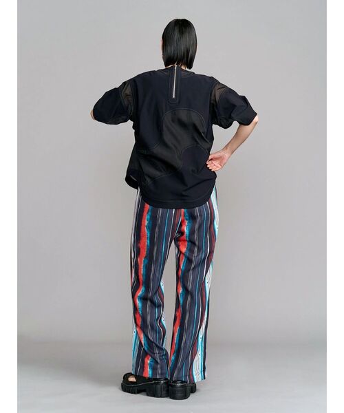 UN3D.（アンスリード）の「TIE-DYE STRIPE PT / タイダイストライプパンツ（その他パンツ・レディース・ライム/ブラック・38/36）」の15枚目の写真