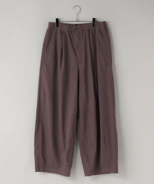 LOWRYS FARM（ローリーズファーム）の「【LFM(U)】ソフリネンパンツ 　620977（その他パンツ・メンズ・ブラック/ブラウン/アイボリー・MEDIUM/LARGE）」の3枚目の写真