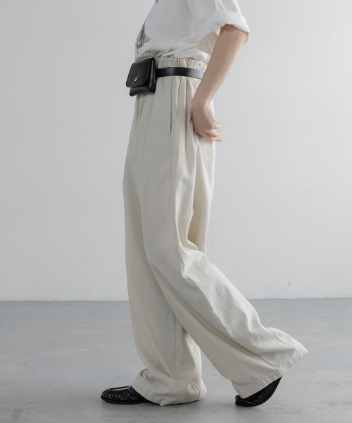 LOWRYS FARM（ローリーズファーム）の「【LFM(U)】ソフリネンパンツ 　620977（その他パンツ・メンズ・ブラック/ブラウン/アイボリー・MEDIUM/LARGE）」の9枚目の写真