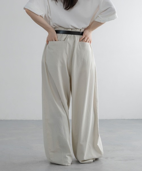 LOWRYS FARM（ローリーズファーム）の「【LFM(U)】ソフリネンパンツ 　620977（その他パンツ・メンズ・ブラック/ブラウン/アイボリー・MEDIUM/LARGE）」の4枚目の写真