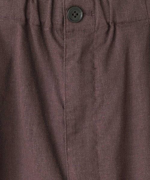 LOWRYS FARM（ローリーズファーム）の「【LFM(U)】ソフリネンパンツ 　620977（その他パンツ・メンズ・ブラック/ブラウン/アイボリー・MEDIUM/LARGE）」の11枚目の写真