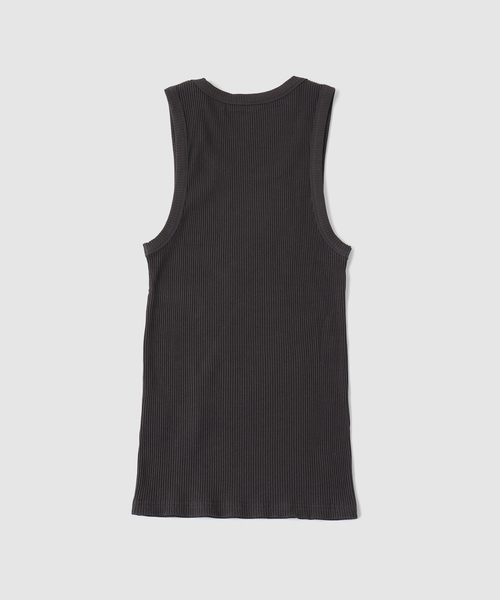 WISM(ウィズム)の「SEVENTH / セブンス BASE RIB VEST(タンクトップ・メンズ・ブラック/ホワイト・SMALL/MEDIUM/LARGE)」の5枚目の写真