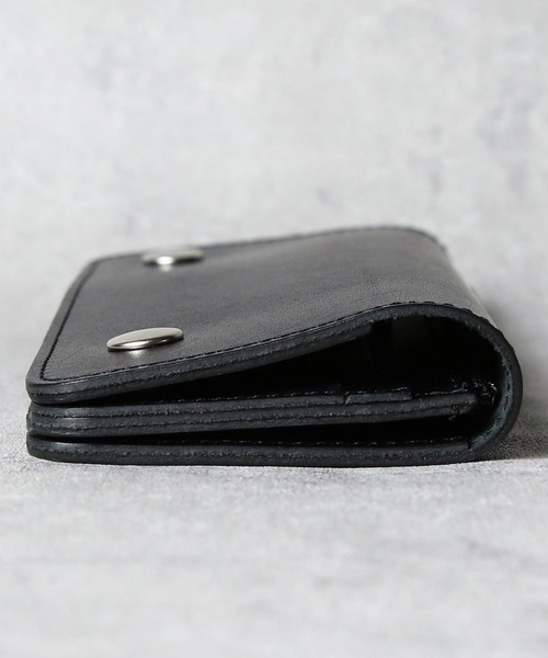 UNIVERSAL OVERALL(ユニバーサルオーバーオール)の「トラッカーウォレット ロング 栃木レザー 日本製(財布・メンズ・ブラック・FREE)」の4枚目の写真