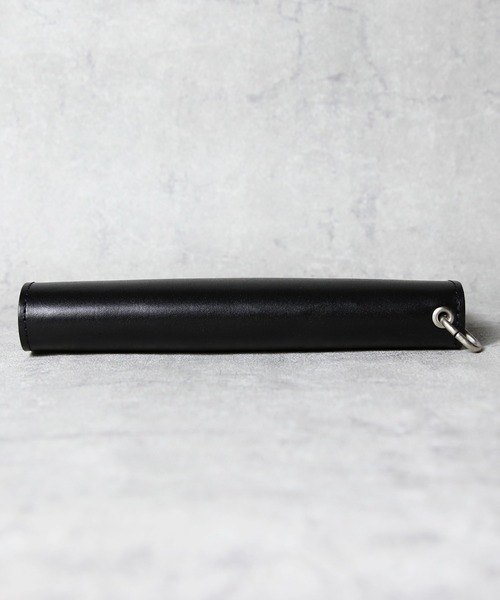 UNIVERSAL OVERALL(ユニバーサルオーバーオール)の「トラッカーウォレット ロング 栃木レザー 日本製(財布・メンズ・ブラック・FREE)」の5枚目の写真