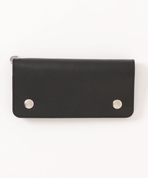 UNIVERSAL OVERALL(ユニバーサルオーバーオール)の「トラッカーウォレット ロング 栃木レザー 日本製(財布・メンズ・ブラック・FREE)」の9枚目の写真