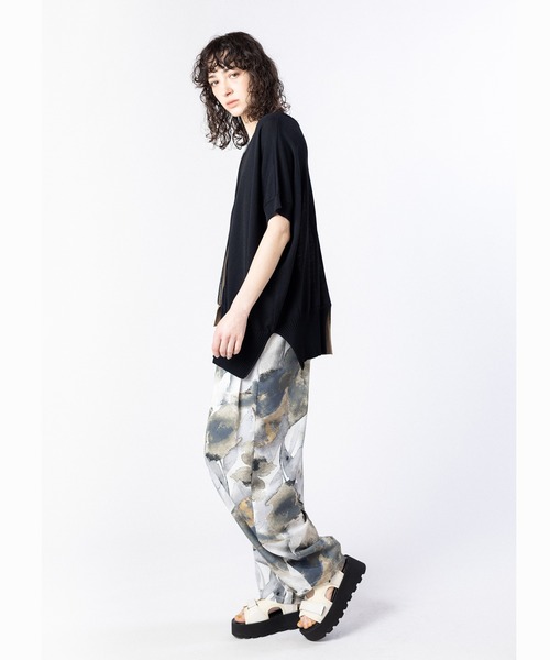 OSMOSIS（オズモーシス）の「2WAY切替ニットプルオーバー（ニット/セーター・レディース・ホワイト/ライトグリーン/ブラック・ONE SIZE）」の13枚目の写真