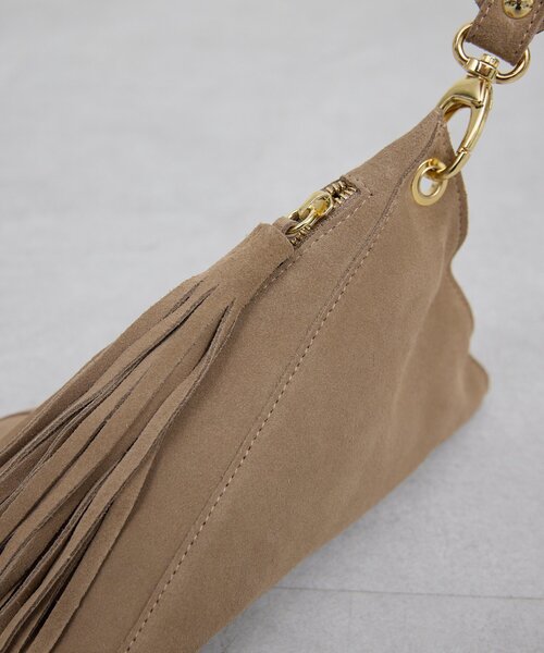 GALLARDAGALANTE(ガリャルダガランテ)の「【Maurizio Taiuti】トライアングルバッグ(ハンドバッグ・レディース・ブルー/サンドベージュ・FREE)」の11枚目の写真