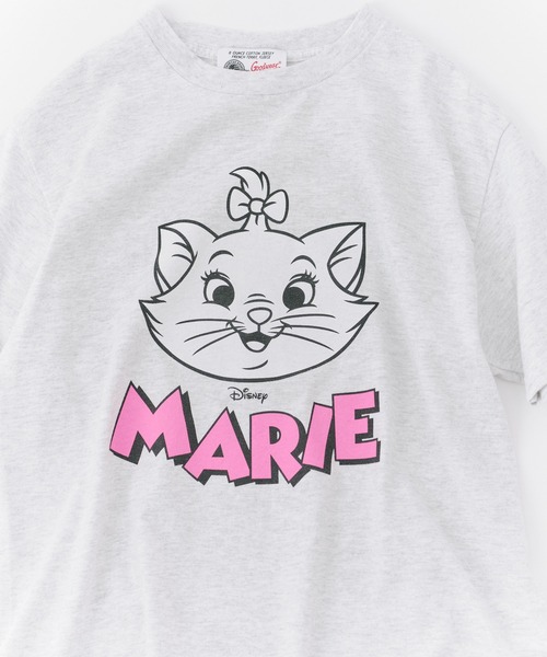 Disney（ディズニー）の「【 GOODWEAR / グッドウェア 】 Disney Vintage Collection CAT Tee Series MARIE CAT TEE /  おしゃれキャット マリー　TEE（Tシャツ/カットソー・レディース・ホワイト/ライトグレー/ブラック・FREE）」の8枚目の写真