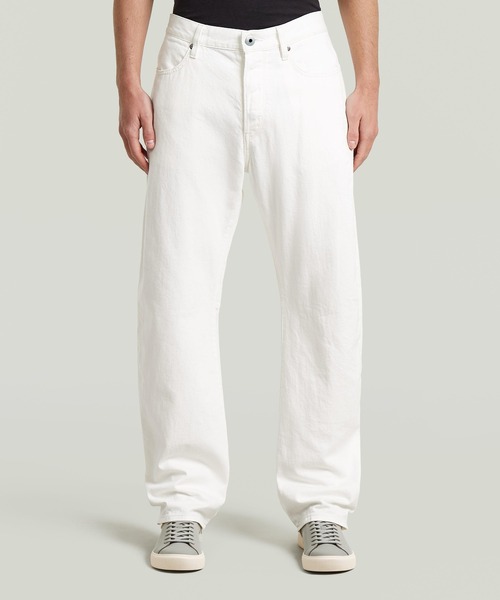 G-STAR(ジースター)の「CONTOR 3D REGULAR JEANS/立体裁断レギュラーストレートジーンズ(デニムパンツ・メンズ・ホワイト系その他・31/30/30/30/29/30/34/30/28/30/33/30/32/30)」の1枚目の写真