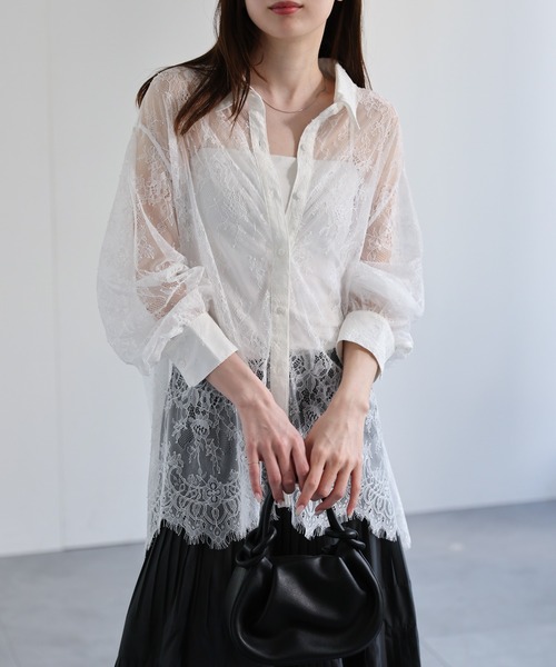 model：162cm 着用サイズ：F
