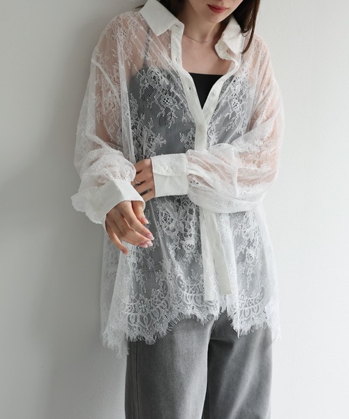 model：162cm 着用サイズ：F