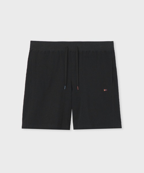 Paul Smith（ポールスミス）の「ニットサッカー ハーフパンツ【853361 7918】（その他パンツ・メンズ・ブラック/グレー/ネイビー・MEDIUM/LARGE）」の2枚目の写真