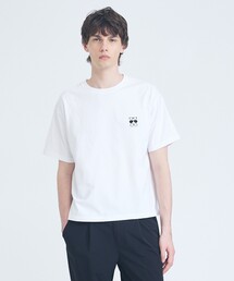 ABAHOUSE GRAY | 【アイコン刺繍】ボックスシルエット Tシャツ(Tシャツ/カットソー)