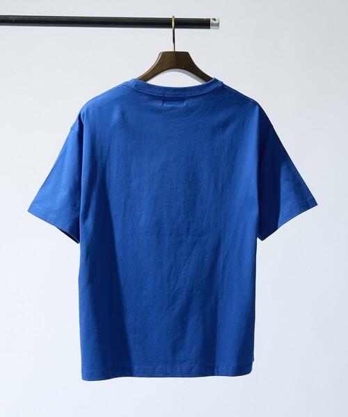 ABAHOUSE GRAY(アバハウスグレイ)の「【アイコン刺繍】ボックスシルエット Tシャツ(Tシャツ/カットソー・メンズ・ホワイト/グレイッシュベージュ/チャコールグレー/ブルー/グリーン・48/46)」の7枚目の写真