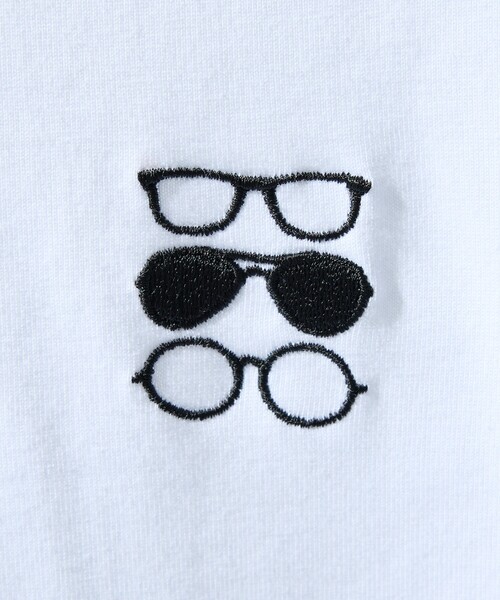 ABAHOUSE GRAY(アバハウスグレイ)の「【アイコン刺繍】ボックスシルエット Tシャツ(Tシャツ/カットソー・メンズ・ホワイト/グレイッシュベージュ/チャコールグレー/ブルー/グリーン・48/46)」の11枚目の写真
