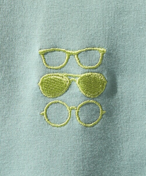 ABAHOUSE GRAY(アバハウスグレイ)の「【アイコン刺繍】ボックスシルエット Tシャツ(Tシャツ/カットソー・メンズ・ホワイト/グレイッシュベージュ/チャコールグレー/ブルー/グリーン・48/46)」の13枚目の写真