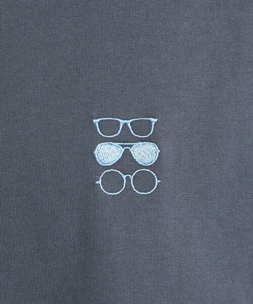 ABAHOUSE GRAY（アバハウスグレイ）の「【アイコン刺繍】ボックスシルエット Tシャツ（Tシャツ/カットソー・メンズ・ホワイト/グレイッシュベージュ/チャコールグレー/ブルー/グリーン・48/46）」の22枚目の写真