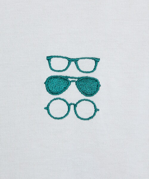 ABAHOUSE GRAY（アバハウスグレイ）の「【アイコン刺繍】ボックスシルエット Tシャツ（Tシャツ/カットソー・メンズ・ホワイト/グレイッシュベージュ/チャコールグレー/ブルー/グリーン・48/46）」の15枚目の写真