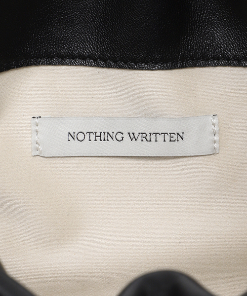 NOTHING WRITTEN(ナッシングリトゥン)の「《追加2》NOTHING WRITTEN/ナッシングリトゥン NELLA STRAP BAG バッグ(ショルダーバッグ・レディース・ブラック・FREE)」の15枚目の写真