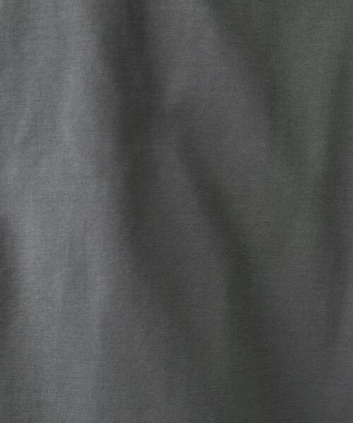Dessin(デッサン)の「【新色追加/体型カバー】美光沢カットソーボクシーシルエット(Tシャツ/カットソー・レディース・ライトブルー/ホワイト系/ナチュラル/チャコールグレー・03/02/01)」の12枚目の写真