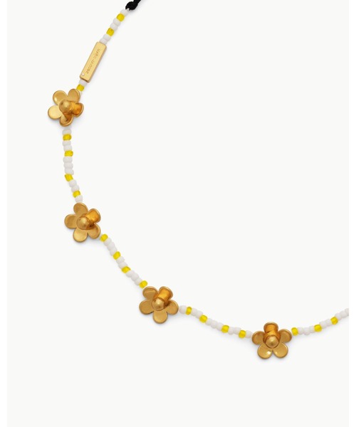MARC JACOBS（マークジェイコブス）の「【NEW】THE DAISY STATION NECKLACE/デイジー ステーション ネックレス（ネックレス・レディース・イエロー系その他/ブルー・ONE SIZE）」の6枚目の写真