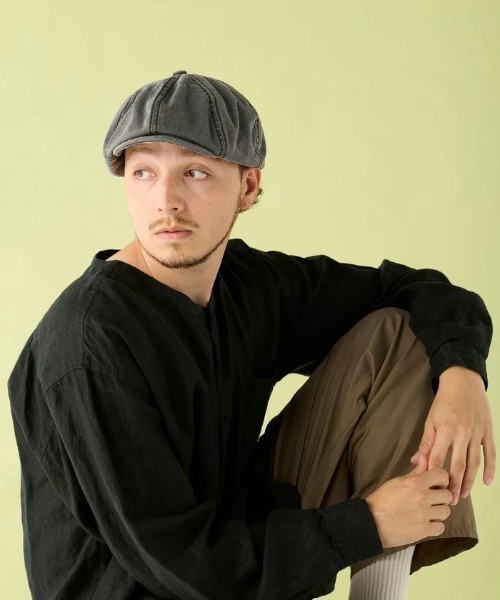 ROYAL FLASH(ロイヤルフラッシュ)の「CPH/シーピーエイチ/530PD CASQUETTE(キャスケット・メンズ・ブラック・F)」の1枚目の写真