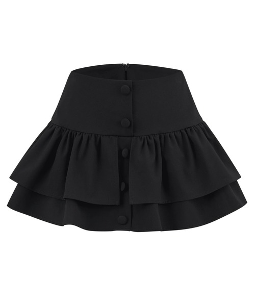 classical frill mini skirt(スカート)|andwang(アンドワン)の classical frill mini skirt(スカート)|andwang(アンドワン)の