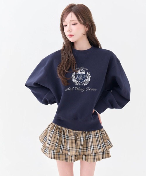 classical frill mini skirt（スカート）｜andwang（アンドワン）の