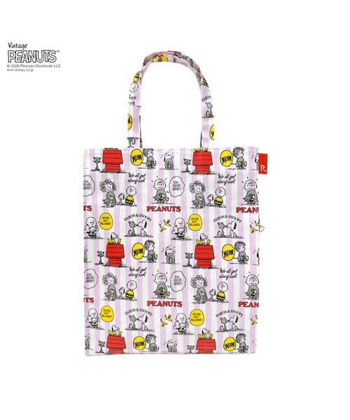 Vintage PEANUTS(ビンテージピーナッツ)の「ルートート / SNOOPY スヌーピー IP.アーキャトル.ラミ.ピーナッツ-1H(トートバッグ・レディース・その他3/その他1/その他2・FREE)」の4枚目の写真