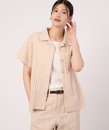 オーバーレース リラックス シャツ