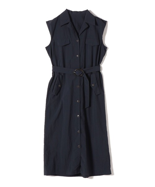 SHIPS Colors(シップス カラーズ)の「SHIPS Colors:〈接触冷感・UVカット・透湿〉ファンクション シャツ ワンピース◇(ワンピース・レディース・ベージュ/オリーブ/ネイビー・ONE SIZE)」の13枚目の写真