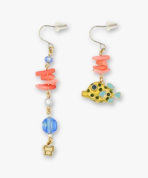 ANNA SUI(アナスイ)の「ハコフグモチーフ ピアス(ピアス(両耳用)・レディース・マルチ・FREE)」の2枚目の写真
