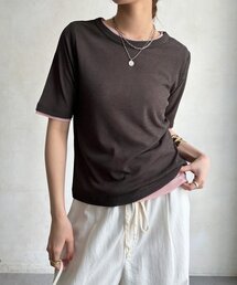 【WEB限定】2枚setシアーテレコTEE