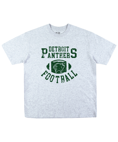 NAVYTEAM（ネイビーチーム）の「PANTHERS FOOTBALL 半袖Tシャツ(7色)（Tシャツ/カットソー・レディース・ブラック/ネイビー/ブラック×グレー/ホワイト×グリーン/イエロー×グレー/ホワイト×ネイビー/ホワイト×ブラック・SMALL/MEDIUM/LARGE/X-LARGE）」の13枚目の写真