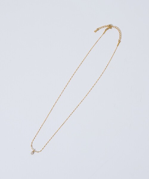 collex（コレックス）の「【dignif】【金属アレルギー対応】ネックレス Petit Glass Point（ネックレス・レディース・シルバー/ゴールド・フリー）」の5枚目の写真