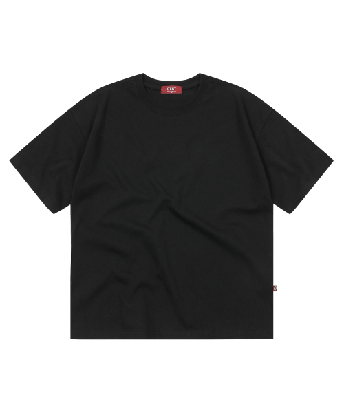 S'EST(エスイーエスティー)の「Bio Washing Crop T-shirts Black(Tシャツ/カットソー・メンズ・ブラック・SMALL/MEDIUM/LARGE)」の1枚目の写真