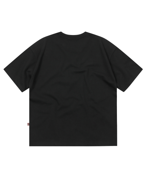 S'EST(エスイーエスティー)の「Bio Washing Crop T-shirts Black(Tシャツ/カットソー・メンズ・ブラック・SMALL/MEDIUM/LARGE)」の2枚目の写真