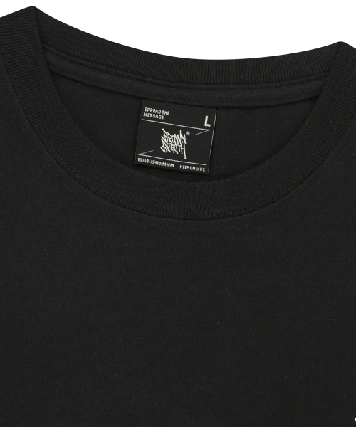 BROWNBREATH(ブラウンブレス)の「STAMP TAG TEE - BLACK(Tシャツ/カットソー・レディース・その他・SMALL/X-LARGE/LARGE/MEDIUM)」の3枚目の写真