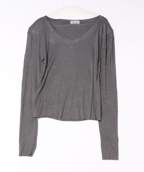 REBALANCE（リバランス）の「長袖Vネックシャツ（シャツ/ブラウス・レディース・C/B/A/D/F/E・SMALL/MEDIUM/LARGE）」の17枚目の写真
