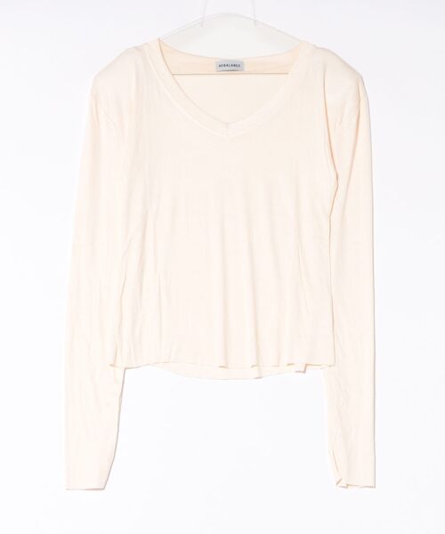 REBALANCE（リバランス）の「長袖Vネックシャツ（シャツ/ブラウス・レディース・C/B/A/D/F/E・SMALL/MEDIUM/LARGE）」の19枚目の写真